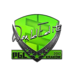 Sticker | WorldEdit | Krakow 2017