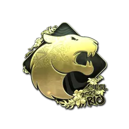 Sticker | FURIA (Gold) | Rio 2022