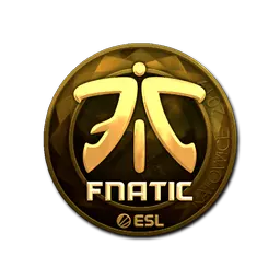 Sticker | Fnatic (Gold) | Katowice 2019