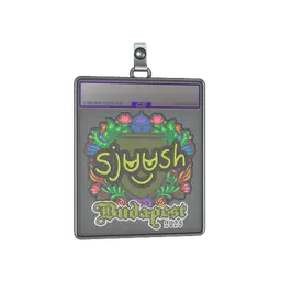 Sticker Slab | sjuush (Embroidered) | Budapest 2025