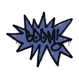 Sealed Graffiti | BOOM (SWAT Blue)