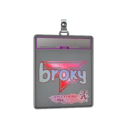 Sticker Slab | broky (Holo) | Antwerp 2022