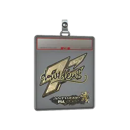 Sticker Slab | dav1d (Gold) | Antwerp 2022