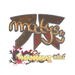 Sticker | MATYS (Holo) | Shanghai 2024