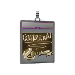 Sticker Slab | coldzera (Gold) | Cologne 2015
