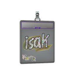 Sticker Slab | isak (Glitter) | Paris 2023