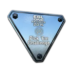 Silver Katowice 2015 Pick'Em Trophy