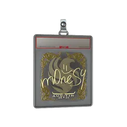 Sticker Slab | m0NESY (Gold) | Austin 2025