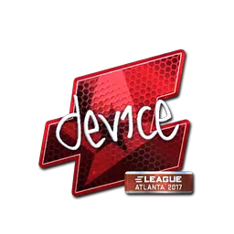 Sticker | device (Foil) | Atlanta 2017