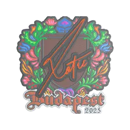 Sticker | XotiC (Embroidered) | Budapest 2025