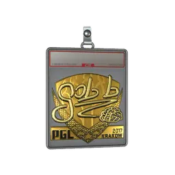 Sticker Slab | gob b (Gold) | Krakow 2017