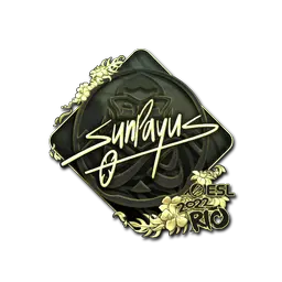 Sticker | SunPayus (Gold) | Rio 2022