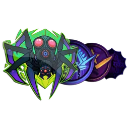 Shattered Web Sticker Collection