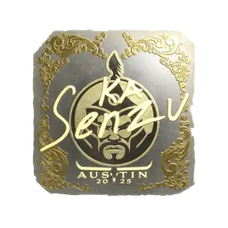 Sticker | Senzu (Gold) | Austin 2025