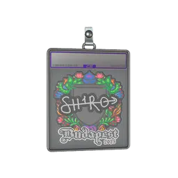 Sticker Slab | sh1ro (Embroidered) | Budapest 2025