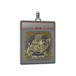 Sticker Slab | MAJ3R (Gold) | Austin 2025