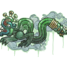 Sealed Graffiti | Fire Serpent