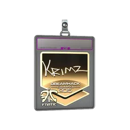 Sticker Slab | KRIMZ (Gold) | Cluj-Napoca 2015