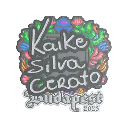 Sticker | KSCERATO (Embroidered) | Budapest 2025