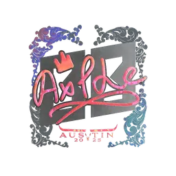 Sticker | Ax1Le (Holo) | Austin 2025