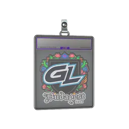 Sticker Slab | GamerLegion (Embroidered) | Budapest 2025