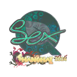Sticker | dexter (Holo) | Shanghai 2024