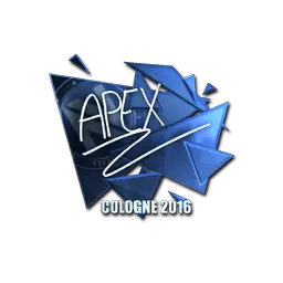 Sticker | apEX (Foil) | Cologne 2016