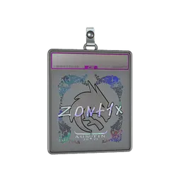 Sticker Slab | zont1x (Holo) | Austin 2025