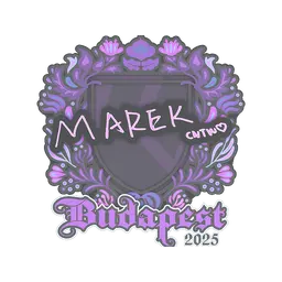Sticker | Marek | Budapest 2025