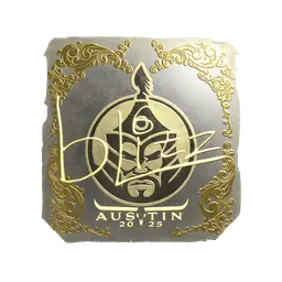 Sticker | bLitz (Gold) | Austin 2025