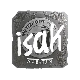 Sticker | isak (Foil) | Austin 2025