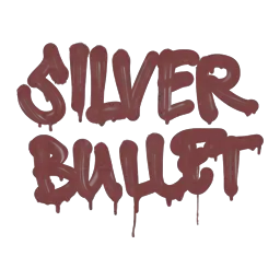 Sealed Graffiti | Silver Bullet (Brick Red)