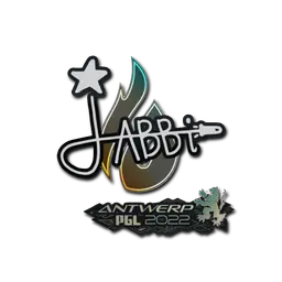 Sticker | jabbi | Antwerp 2022