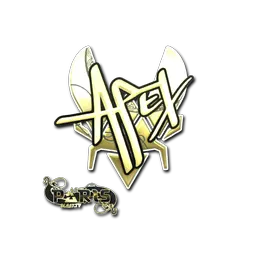 Sticker | apEX (Gold) | Paris 2023