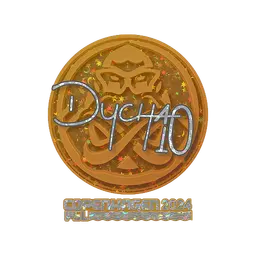 Sticker | Dycha (Glitter) | Copenhagen 2024