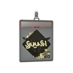 Sticker Slab | sjuush (Gold) | Rio 2022