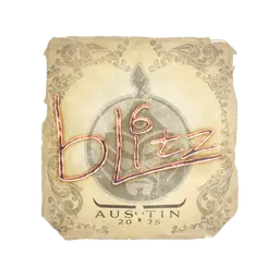 Sticker | bLitz | Austin 2025