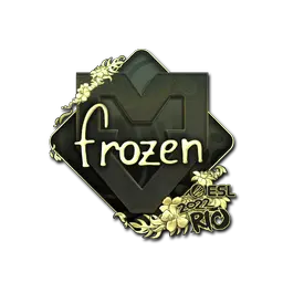 Sticker | frozen (Gold) | Rio 2022