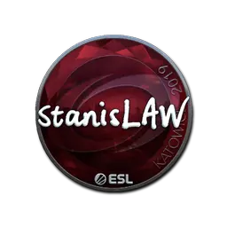 Sticker | stanislaw (Foil) | Katowice 2019