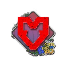 Sticker | MOUZ (Glitter) | Rio 2022