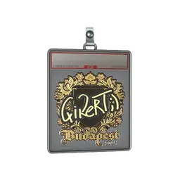 Sticker Slab | qikert (Gold) | Budapest 2025