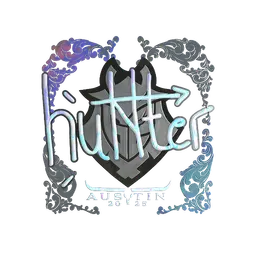 Sticker | huNter- (Holo) | Austin 2025