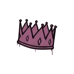 Sealed Graffiti | King Me (Princess Pink)
