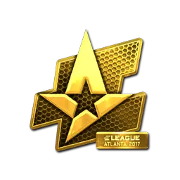 Sticker | Astralis (Gold) | Atlanta 2017