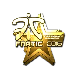 Sticker | Fnatic (Gold) | Cluj-Napoca 2015