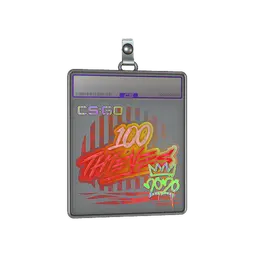 Sticker Slab | 100 Thieves (Holo) | 2020 RMR