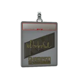 Sticker Slab | w0nderful (Gold, Champion) | Copenhagen 2024