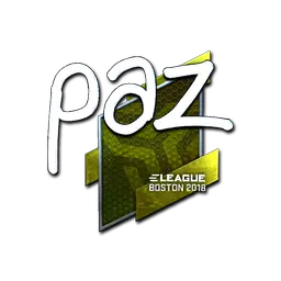 Sticker | paz (Foil) | Boston 2018