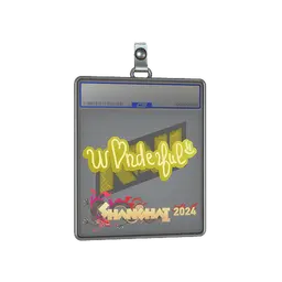 Sticker Slab | w0nderful | Shanghai 2024