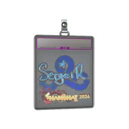 Sticker Slab | Ax1Le (Holo) | Shanghai 2024